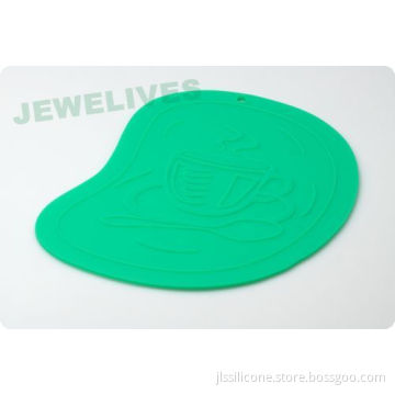 Fda Silicone Mats In Green Color 